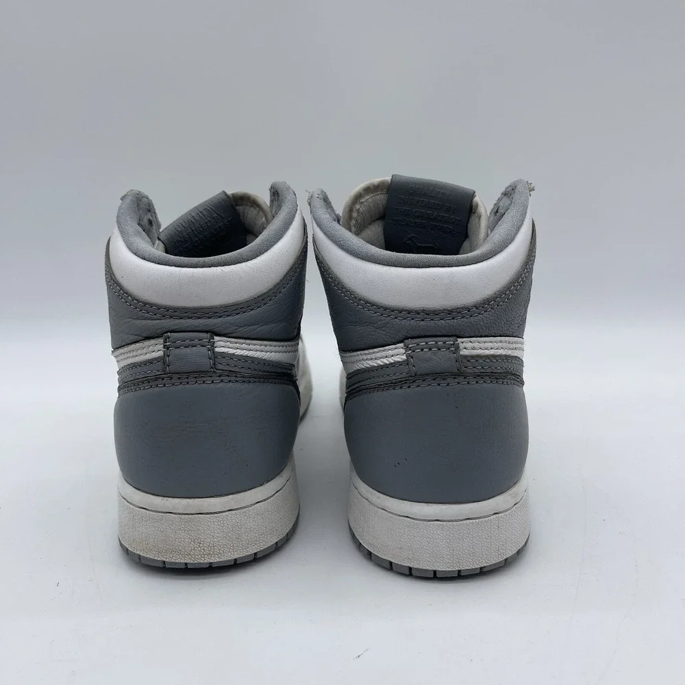 Nike Air Jordan 1 Retro High OG GS Youth Size 4Y Sneakers 575441-037 Gray White